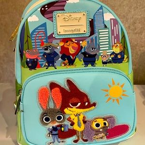 Disney Zootopia Loungefly Mini Backpack